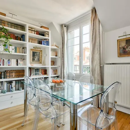 Apartment Stunning Parisian 1br Flat Near The Eiffel Tower *